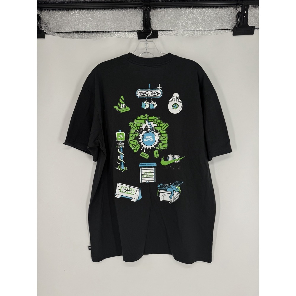 Nike SB Skateboarding Max90 Teee T Shirt Mens M Graphic Loose Fit HV2188-045